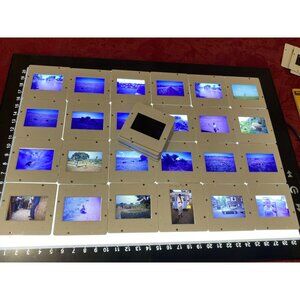 Vtg Africa African Safari 35mm Slides Giraffe Lion Wildlife Local People Lot of